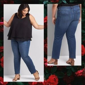🔵 2 for $40 🔵 LANE BRYANT VENEZIA PLUS SIZE JEANS SIZE 28